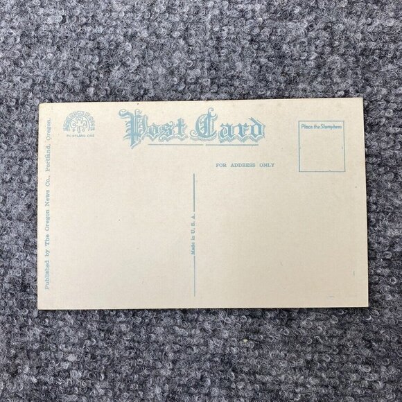 Vintage Oregon Postcard Lot Of 6 Mt Hood Sunken Rose Garden Columbia River Falls - Picture 10 of 16